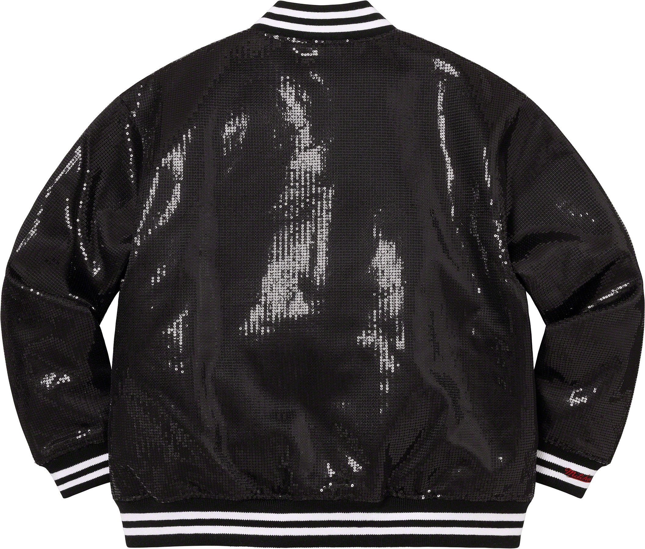 Supreme®/Mitchell & Ness® Sequin Varsity Jacket view 6